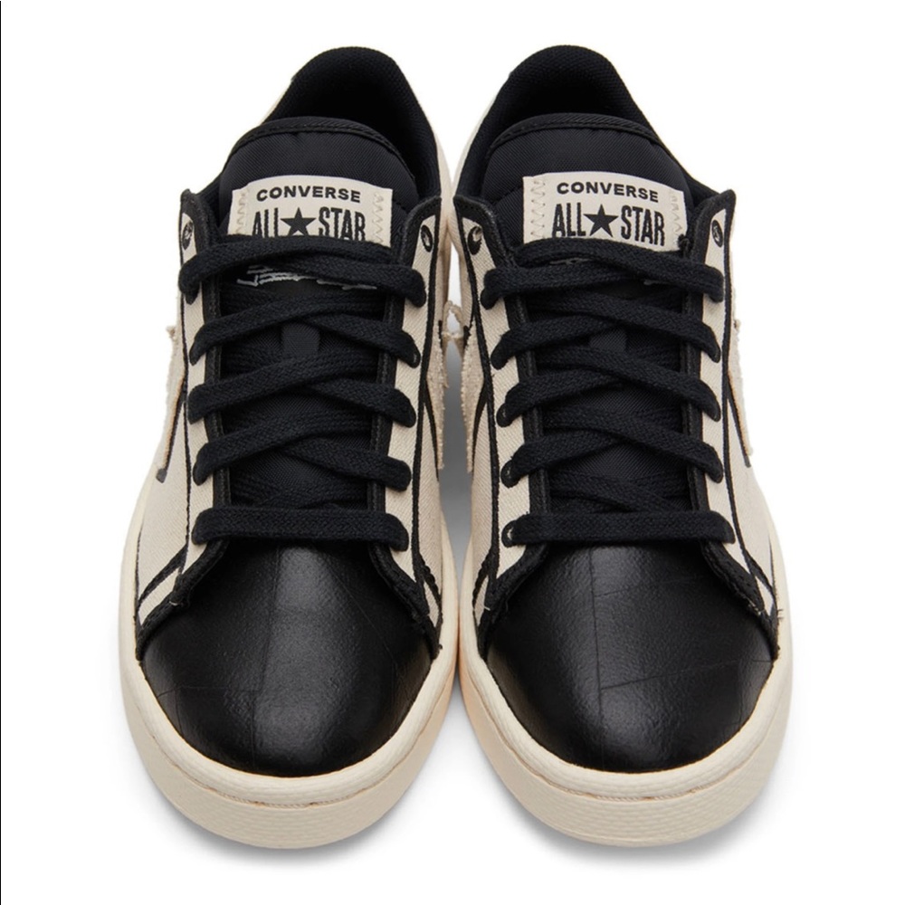 Converse black Joshua Vides low top